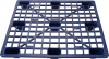 48x40 Plastic Nestable Export Pallet