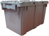 22" x 13" x 12" Attached Lid Tote